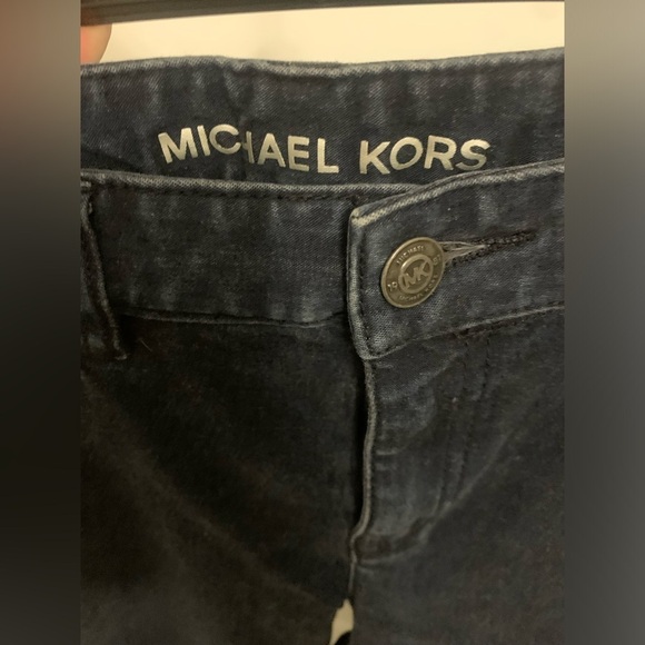 MICHAEL KORS Women's Dark Indigo Blue Wash Street Style Stretch Skinny Jeans 4‎ - Picture 5 of 5